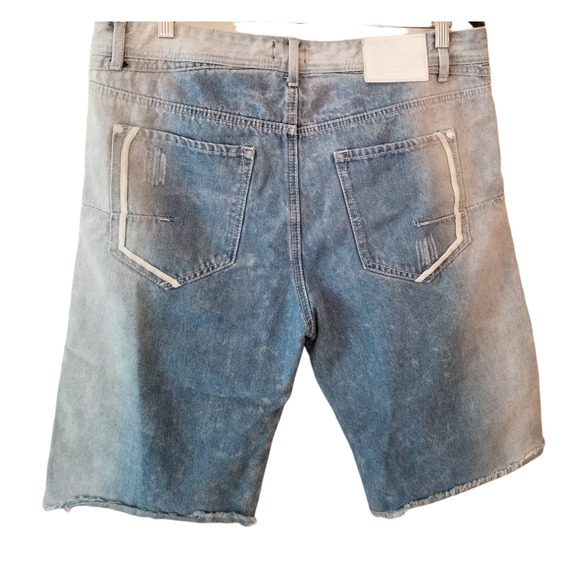Parish Nation Denim Light Blue Shorts Men's‎ Size 34 Inseam 11 in - Picture 1 of 9